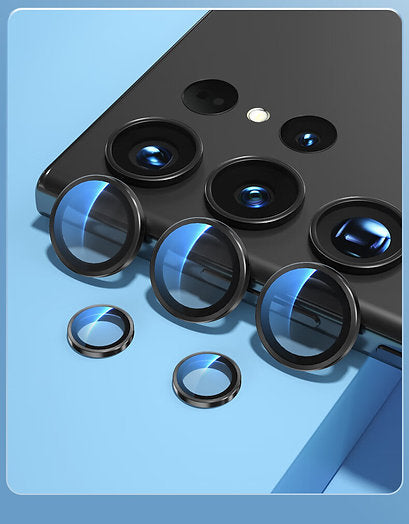 Titanium Camera Lense Protector 9H Aluminium Ring- Galaxy S25 Ultra