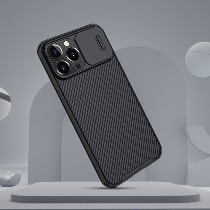 Nillkin Camshield Pro iPhone 13 Pro Max Shutter Lens Protection Case - Black