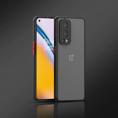 OnePlus Nord 2 Luxury  Silicon Matte Camera Closed  Case