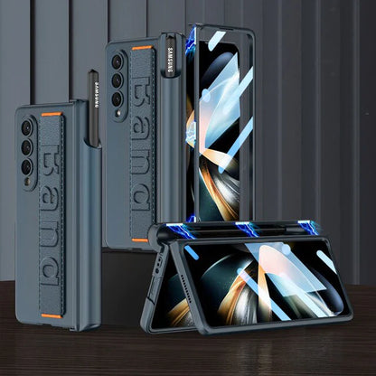 Silicon Wristband Luxury Strap Case - Z Fold 3 & 4