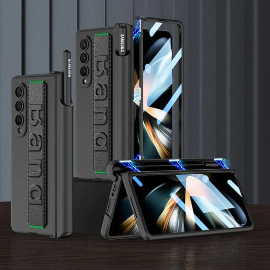 Silicon Wristband Luxury Strap Case - Z Fold 3 & 4