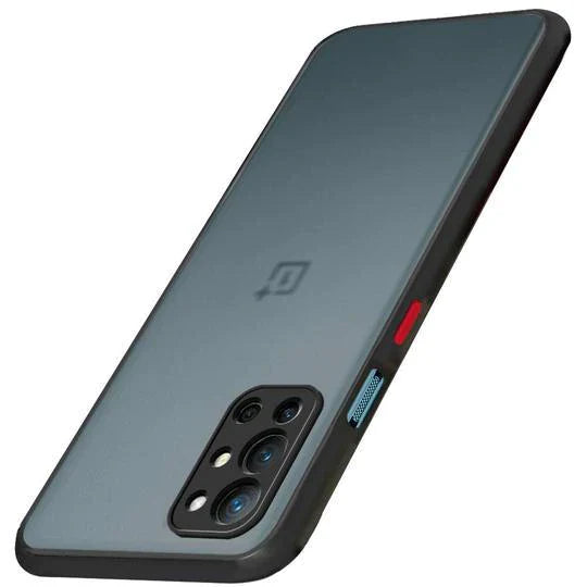 Smoke Silicon Matte Camera Closed Case For OnePlus 9R
