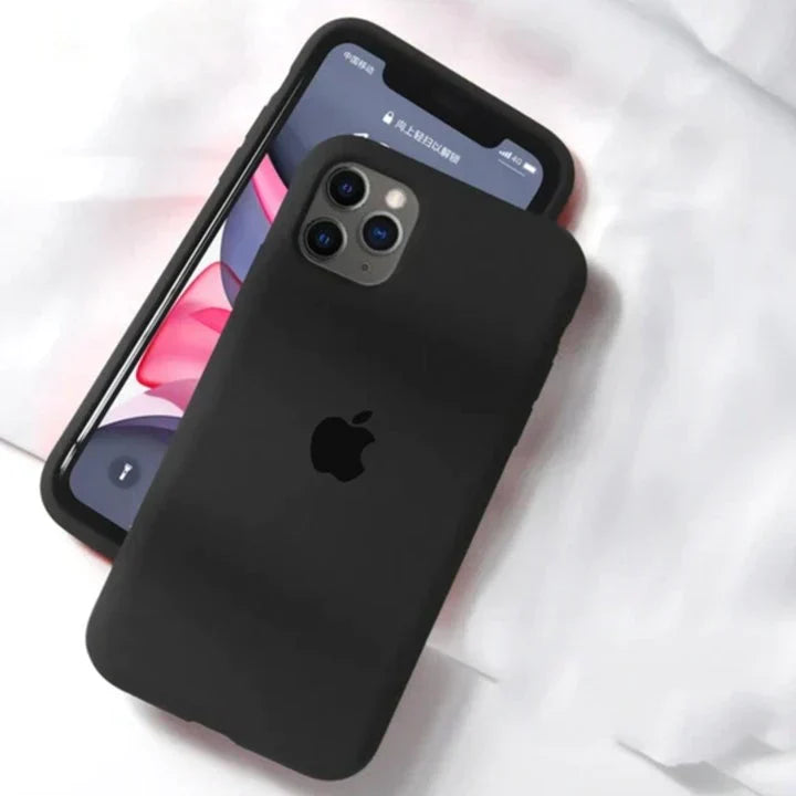 iPhone 12 Series Liquid Silicone Logo Case