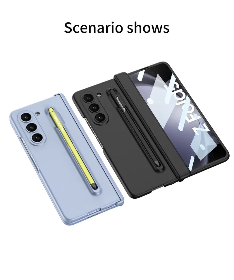 Shockproof Case Touch Pen & Screen Protector Galaxy Z Fold 5