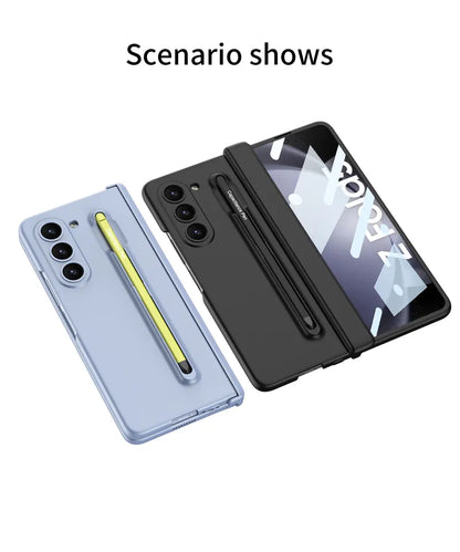 Shockproof Case Touch Pen & Screen Protector Galaxy Z Fold 5