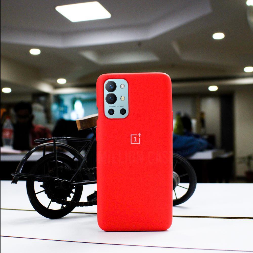 Liquid Soft Silicon Premium Case For One Plus 9R