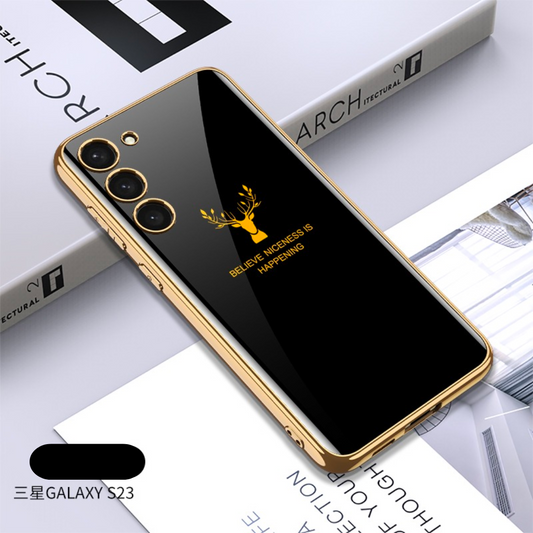 Inspirational Deer Protective Back Case Samsung Galaxy S22 & S23 Series