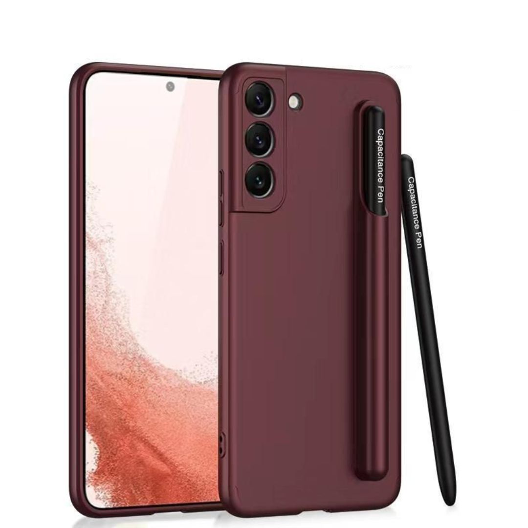 Samsung Galaxy S22/S22 Plus 5G Phone Cover With S Pen Holder Slot WITH Capacitance Pen