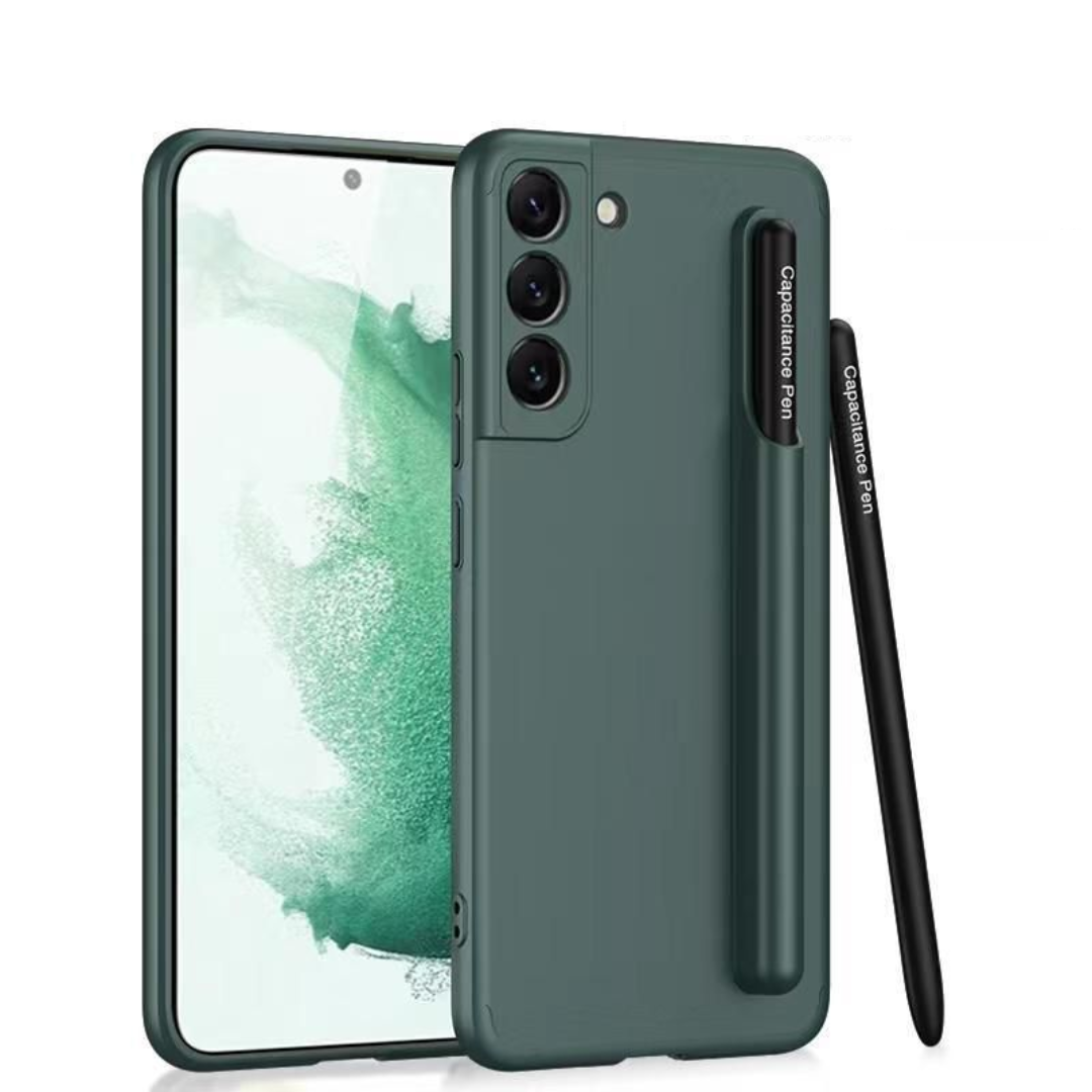 Samsung Galaxy S22/S22 Plus 5G Phone Cover With S Pen Holder Slot WITH Capacitance Pen