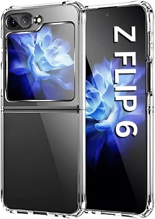 Transparent TPU Silicone case for Samsung Galaxy Z FLIP 6