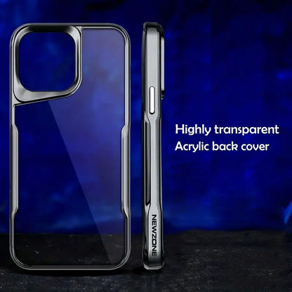 Premium Acrylic Clarity Defender Case for iPhone Series