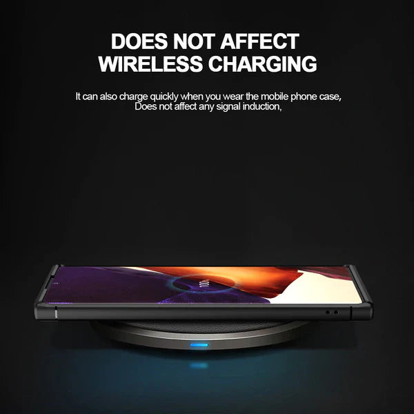 Transparent Shockproof Hard Back Silicone Frame Case For Samsung Galaxy S22 Ultra