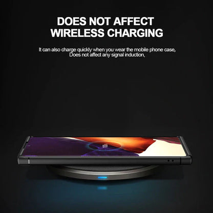 Transparent Shockproof Hard Back Silicone Frame Case For Samsung Galaxy S22 Ultra