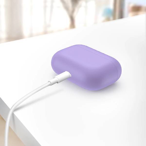 ROCK Silicone Protective LED Case for Apple Airpods Pro