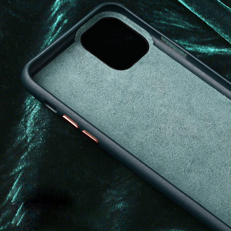 iPhone 13 Pro Max Luxury Genuine Leather Case