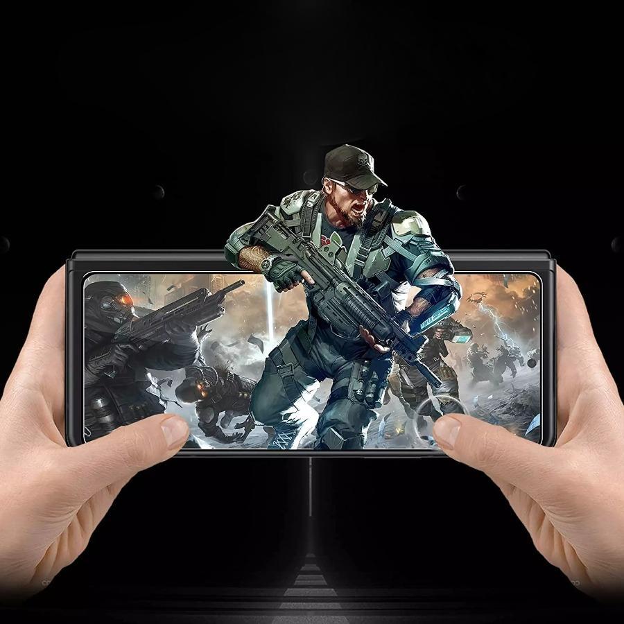 Galaxy Z Fold3 Check Pattern Glass  Case