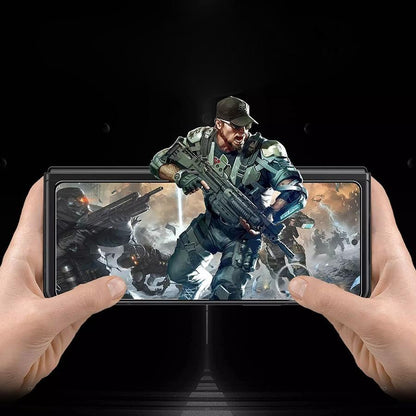 Galaxy Z Fold3 Check Pattern Glass  Case