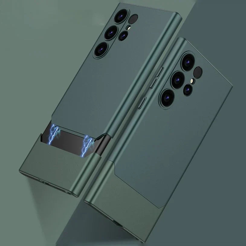 Dual-Tone Slider Matte Design Case- Samsung