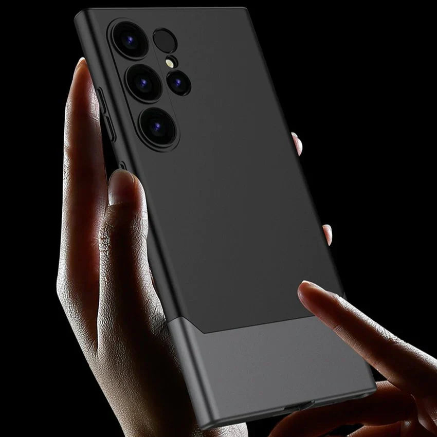 Dual-Tone Slider Matte Design Case- Samsung