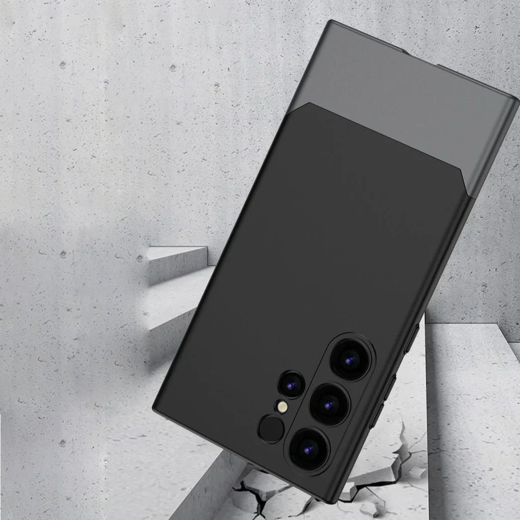 Dual-Tone Slider Matte Design Case- Samsung