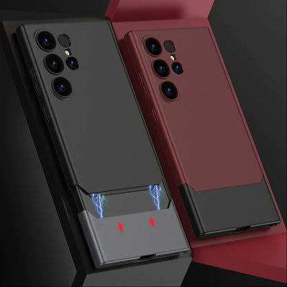 Dual-Tone Slider Matte Design Case- Samsung