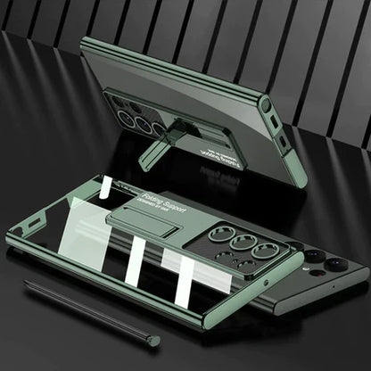 Galaxy S22 Ultra Phantom Kickstand Ultra Thin Back Case Cover