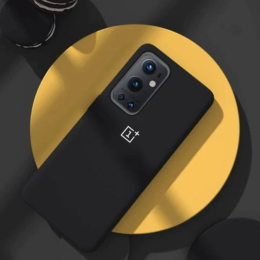 Liquid Soft Silicon Case For One Plus 9Pro (With Logo)