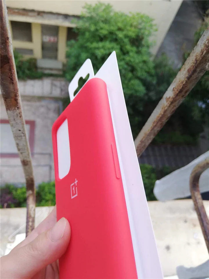 Liquid Soft Silicon Case For One Plus 9Pro (With Logo)