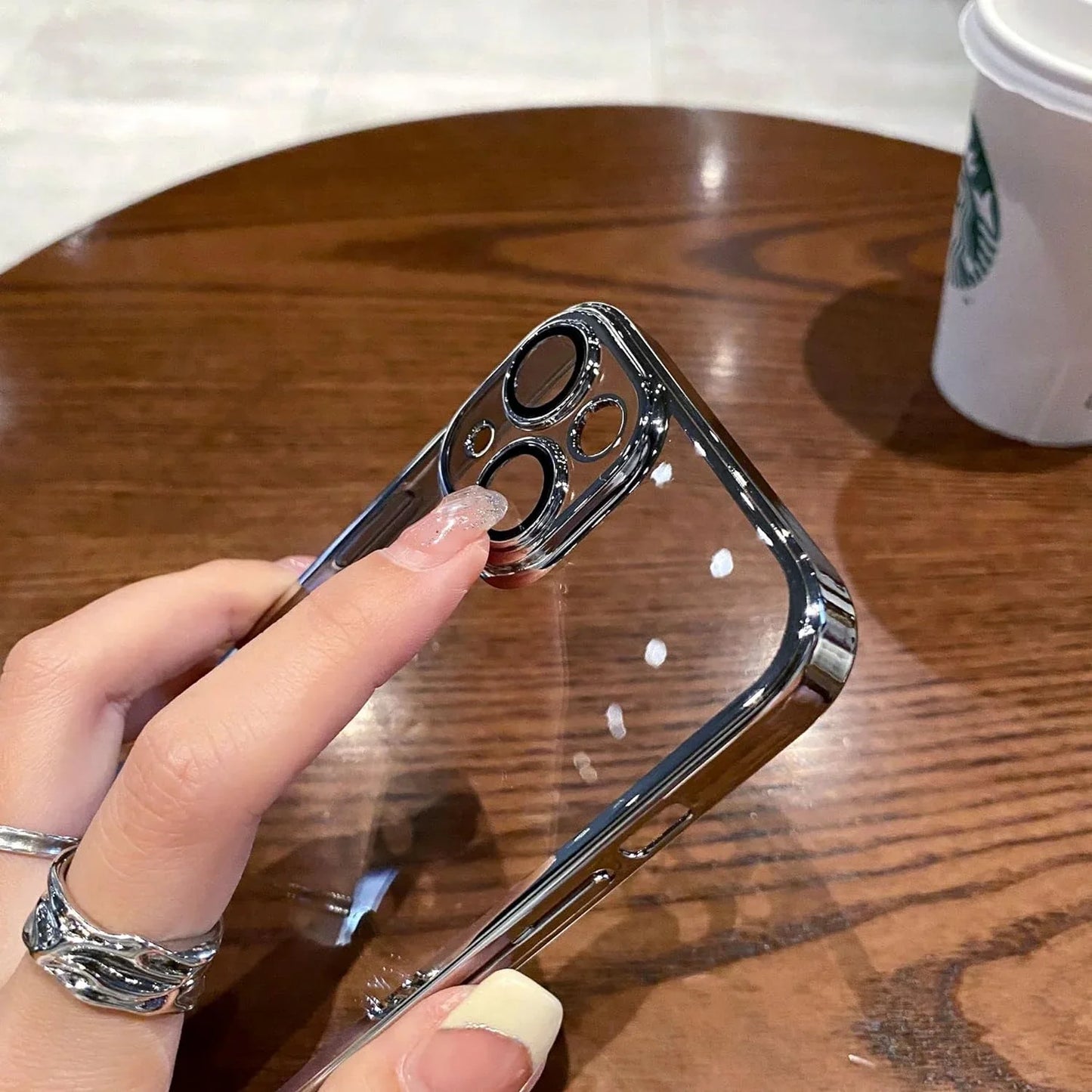 Luxury Electroplating Case with Camera Protection- iPhone Series