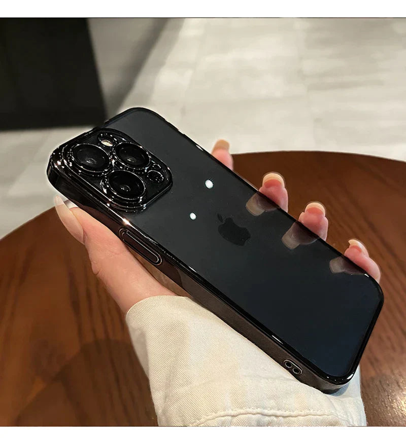 Luxury Electroplating Case with Camera Protection- iPhone Series