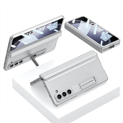 Magnetic Folding Pen Slot Full Case For Z Fold 5