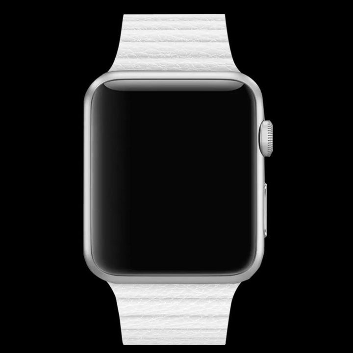 Leather Loop Band/Strap for Apple Watch [42/44MM] - Black