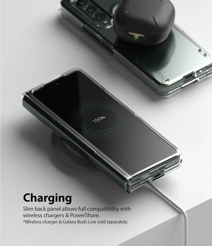 Samsung Galaxy Z Fold 4 Case Clear Transparent Cover